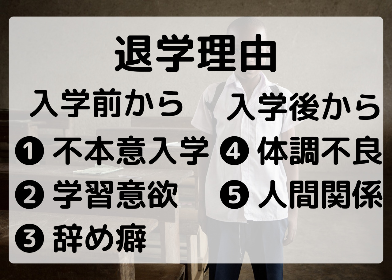 【専門学校の先生が解説】退学（中退）の手続き・理由・学生事例【辞めたいと思ったら】 | せんなき先生のITカリキュラム